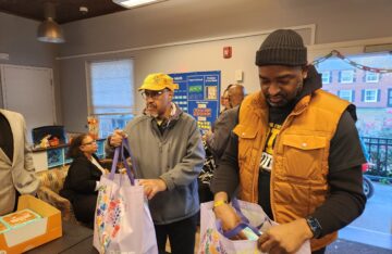 Thanksgiving Basket Distribution