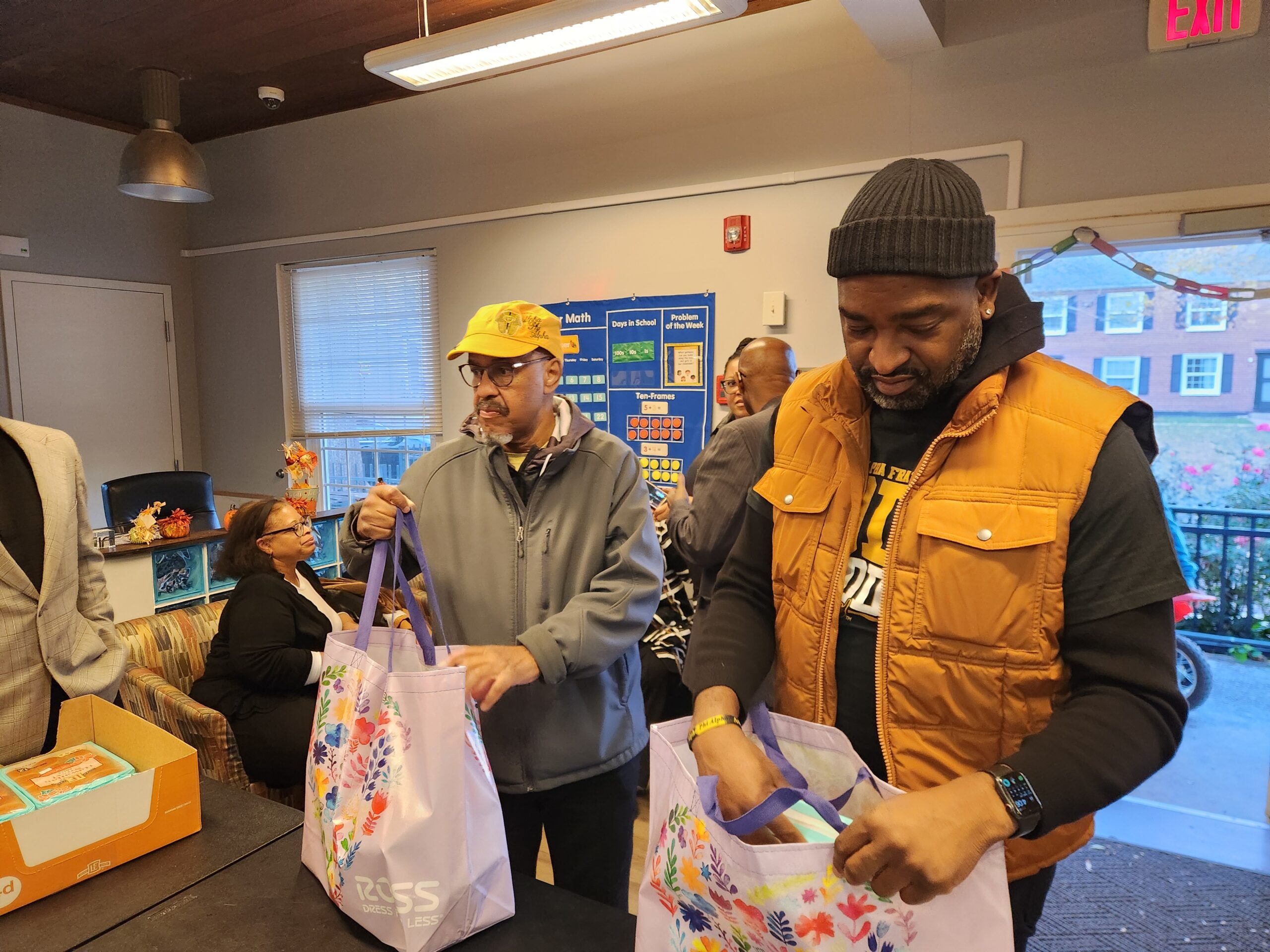 Thanksgiving Basket Distribution